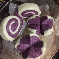 紫薯馒头的做法图解8