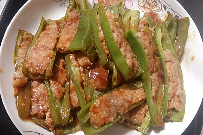 尖椒酿肉
