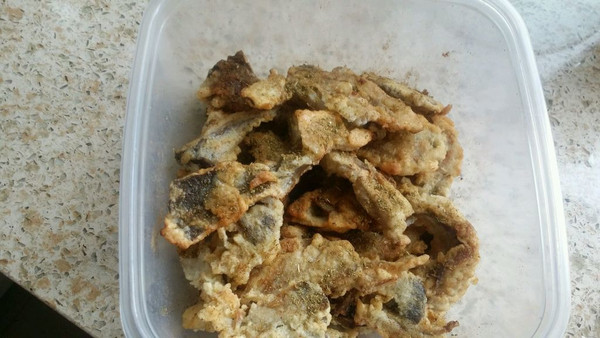 干炸蘑菇