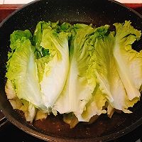 超级好吃的低脂低热量～蚝油生菜的做法图解4