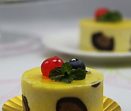 既优雅又不失小野性的唯美蛋糕 --- 芒果豹纹慕斯蛋糕的做法