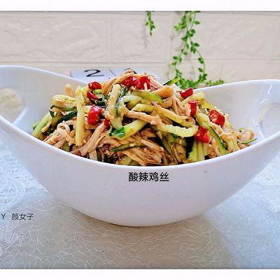 美食锅之酸辣鸡丝