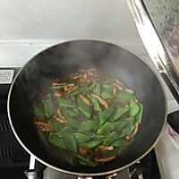 肉丝虾仁炒刀豆的做法图解5