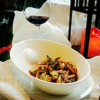 紫苏红酒烩鲜虾的做法图解5