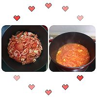 番茄肉丸菌菇汤的做法图解5