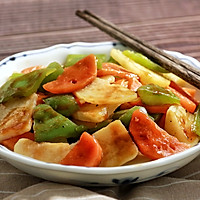 健康低卡家常菜——素炒三样的做法图解9