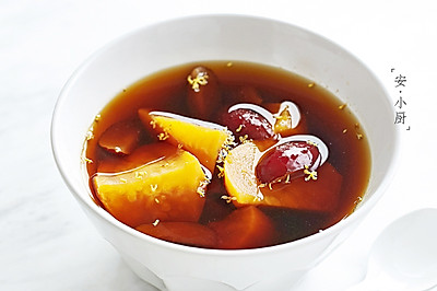 红糖姜茶煮番薯|冬季暖饮