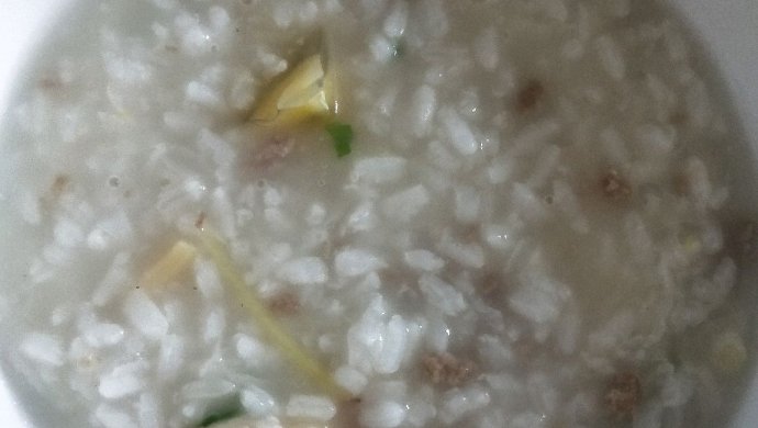 皮蛋瘦肉粥