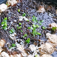 润燥补水多喝紫菜虾皮肉丸子汤的做法图解9