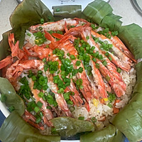 芭蕉叶蒸老虎虾炒饭！的做法图解8