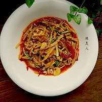 泡嫩姜炒肉丝的做法图解8