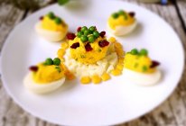 【蔬果蛋黄沙拉球】德国Miji爱心菜的做法