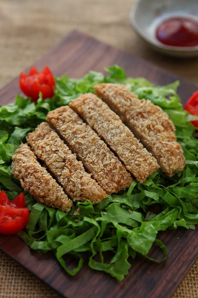 香香酥酥的炸猪排--附油温掌握及盘饰的做法