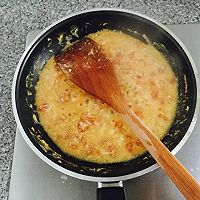 番茄鸡蛋虾面的做法图解5