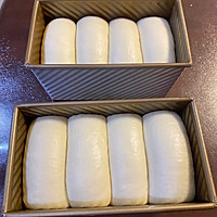 超柔软的日式生吐司-面包店招牌吐司（2个450克吐司）的做法图解24