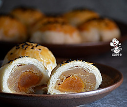 莲蓉酥皮月饼-亚麻籽油中式点心系列的做法