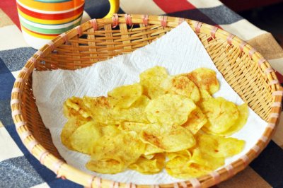 #食尚争霸 格兰仕微波炉试用之烤薯片