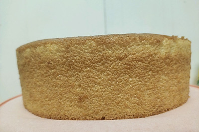 橙香戚风蛋糕胚纸杯蛋糕