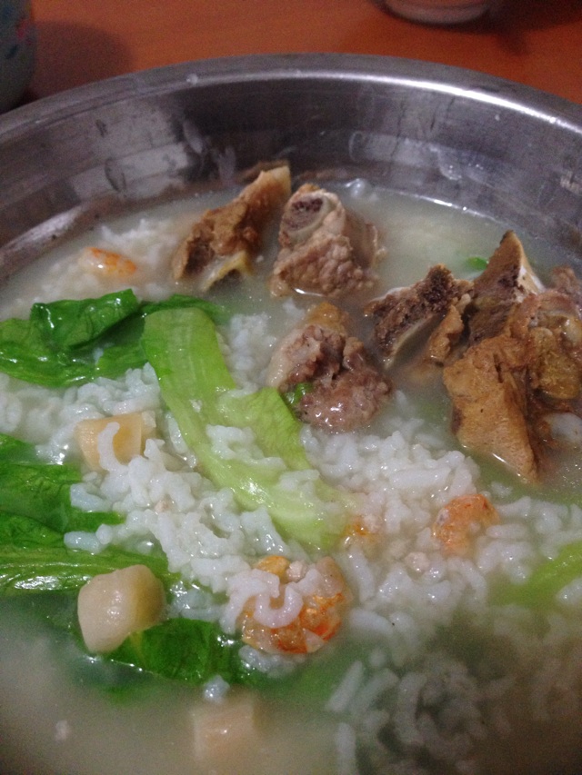 排骨虾米粥