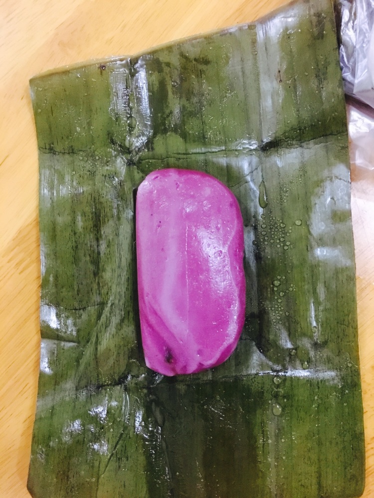 紫色糯米糍粑的做法图解8