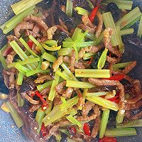 西芹牛肉丝的做法图解6