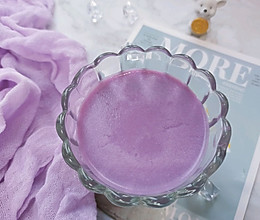 #元宵节美食大赏#紫薯布丁超治愈的颜色的做法