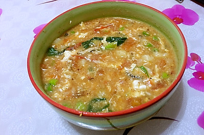西红柿鸡蛋疙瘩汤