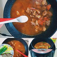 西红柿土豆炖牛腩#金龙鱼营养强化维生素A新派菜油#的做法图解10