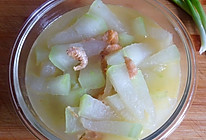 干虾仁烩冬瓜，特别适合夏天吃的做法