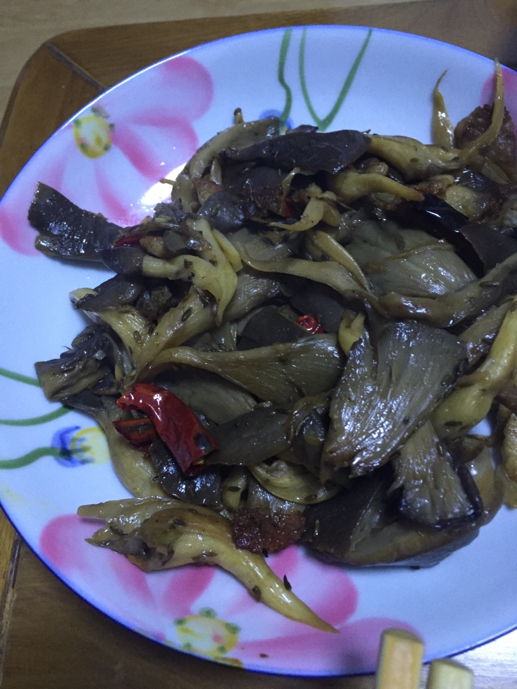 孜然鲜蘑
