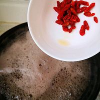 红豆黑米山药粥的做法图解7