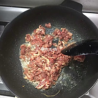 芥兰酸菜牛肉饭的做法图解6