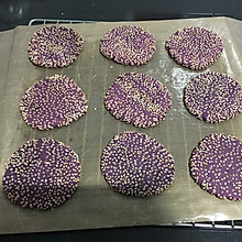 紫薯饼小零食
