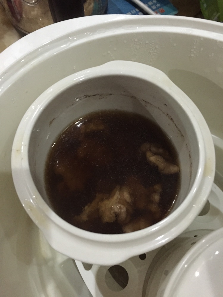 核桃炖瘦肉的做法图解5