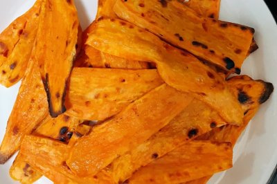 美味低油红薯干