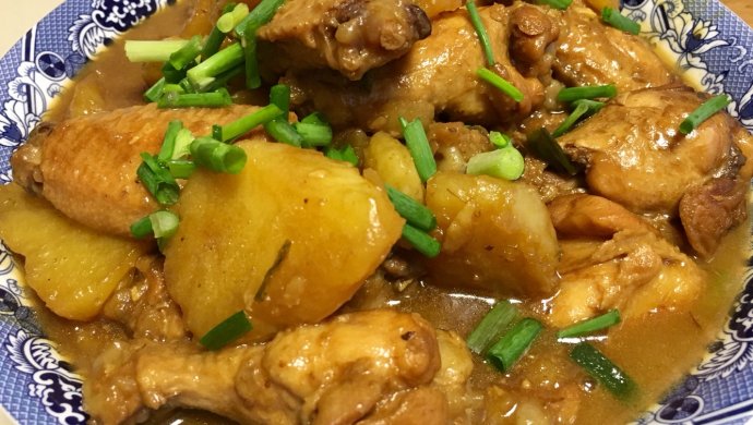 鸡翅烧土豆