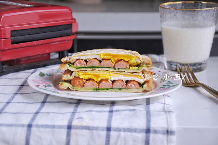 火腿三明治，早餐首选的做法