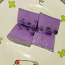 #夏日冰品不能少#紫薯牛奶布丁