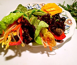 艾草卷饼的做法