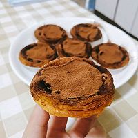 巧克力蛋挞 脏脏流心爆浆的做法图解15