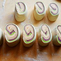 彩色花卷的做法图解20