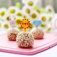 绵甜软糯的奶香芋泥芝麻球的做法图解12