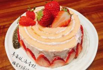 草莓漩涡蛋糕的做法