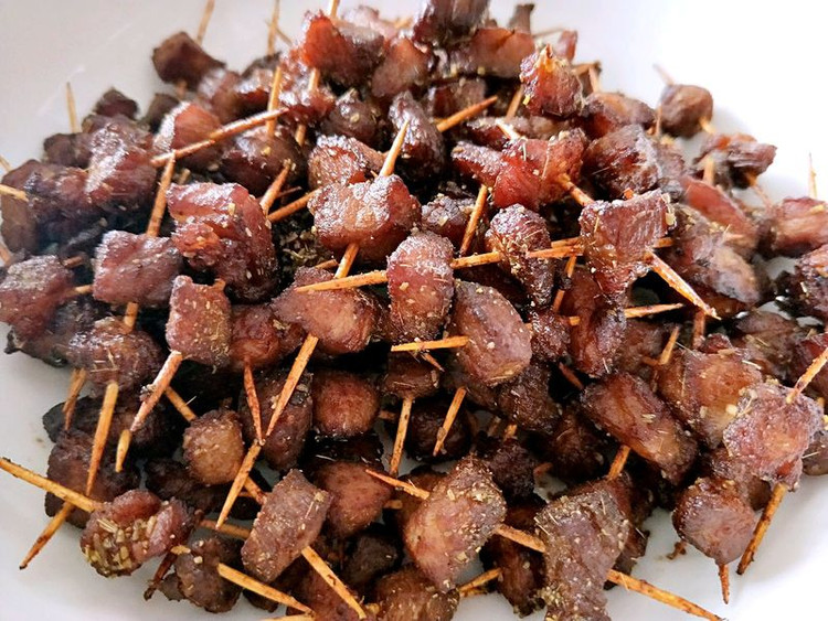 牙签肉的做法