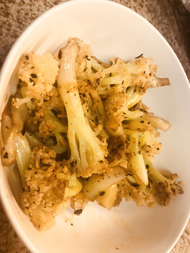 小花儿营养系列----干锅菜花 翻车了的做法