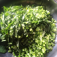 香菇油菜饭的做法图解2