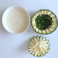 宝宝辅食——南瓜盅炖磷虾粥！的做法图解6