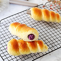 紫薯螺旋面包的做法图解19