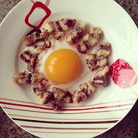 「summer之懒人美食」小米红薯粥&腊肉蒸蛋的做法图解6