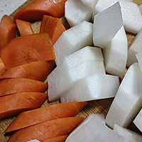 #开启冬日滋补新吃法#砂锅羊肉炖萝卜，秋冬最佳搭档的做法图解2